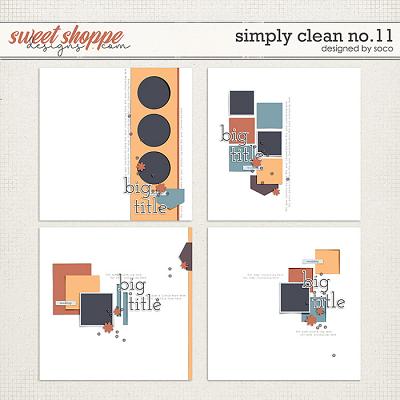 Simply Clean No. 11 | Designed by Soco Simply Clean No. 11 | Designed by Soco