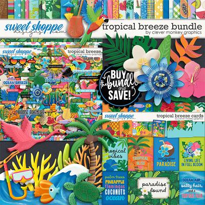 Tropical Breeze Bundle by Clever Monkey Graphics Tropical Breeze Bundle by Clever Monkey Graphics