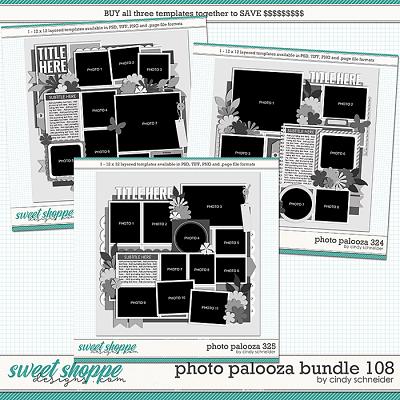 Cindy's Layered Templates - Photo Palooza Bundle 108 by Cindy Schneider