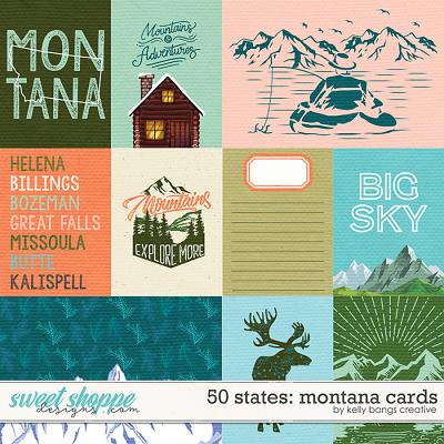 50 States: Montana Cards by Kelly Bangs Creative