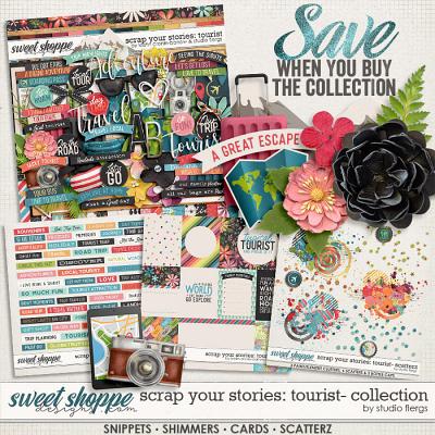 Scrap Your Stories: Tourist- COLLECTION by Studio Flergs & Kristin Cronin-Barrow