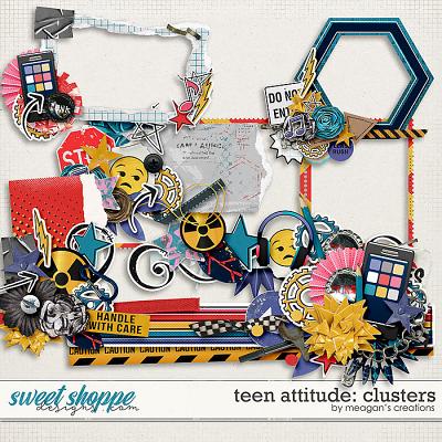 Teen Attitude: Clusters by Meagan's Creations