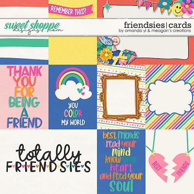 Friendsies: cards by Amanda Yi & Meagan's Creations