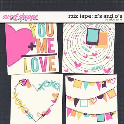 Mix Tape: X's and O's Templates by Erica Zane