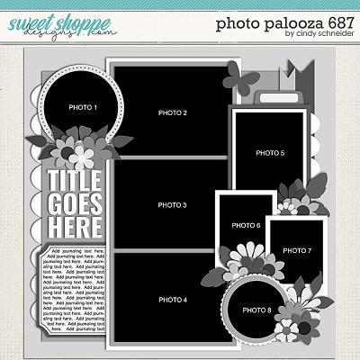 Cindy's Layered Templates - Photo Palooza 687 by Cindy Schneider