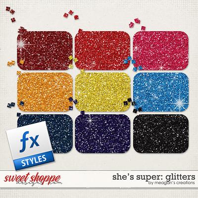 She's Super: Glitters by Meagan's Creations