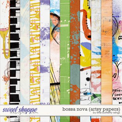 Bossa Nova (artsy papers) by Little Butterfly Wings