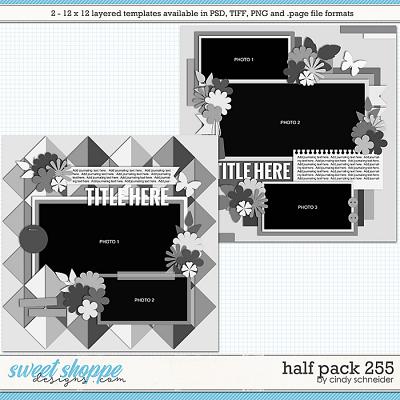 Cindy's Layered Templates - Half Pack 255 by Cindy Schneider