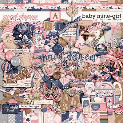 Baby Mine-Girl by JoCee Designs