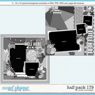 Cindy's Layered Templates - Half Pack 179 by Cindy Schneider