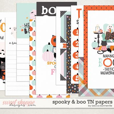 Spooky & Boo TN Papers by Becca Bonneville