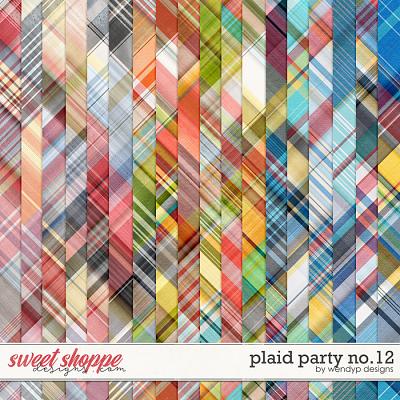 Plaid Prty No.12 by WendyP Designs