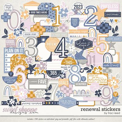 Renewal Stickers by Traci Reed