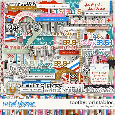 Toothy: Printables by Allison Pennington Toothy: Printables by Allison Pennington