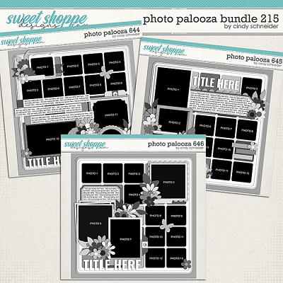 Cindy's Layered Templates - Photo Palooza Bundle 215 by Cindy Schneider