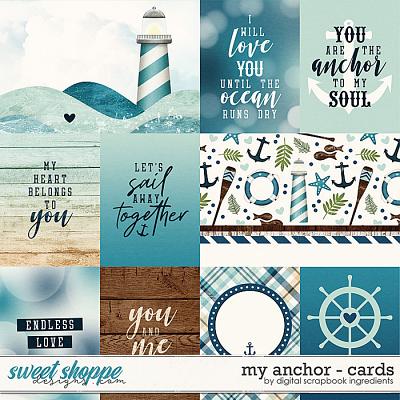 My Anchor | Cards by Digital Scrapbook Ingredients