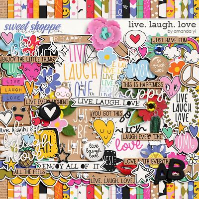 Live. laugh. love by Amanda Yi