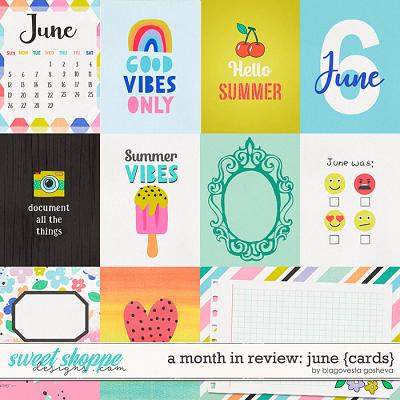 A Month in Review: June {cards} by Blagovesta Gosheva