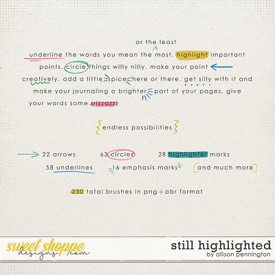 Still Highlighted by Allison Pennington