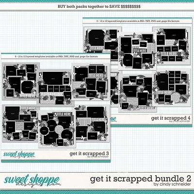 Cindy's Layered Templates - Get It Scrapped Bundle 2 by Cindy Schneider