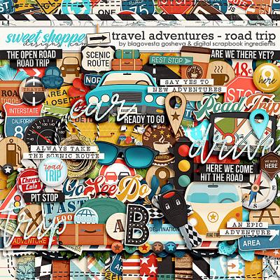 Travel Adventures - Road Trip by Blagovesta Gosheva & Digital Scrapbook Ingredients