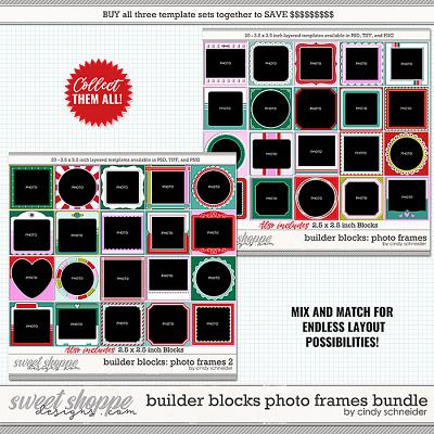 Cindy's Layered Templates - Builder Block Bundle: Photo Frames by Cindy Schneider Cindy's Layered Templates - Builder Block Bundle: Photo Frames by Cindy Schneider