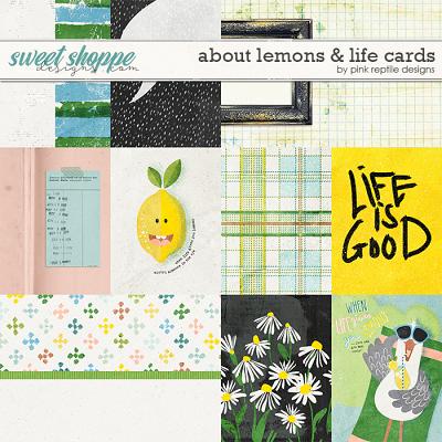 About Lemons & Life Cards by Pink Reptile Designs