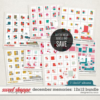 December Memories: 12x12 Bundle | Designed by Soco