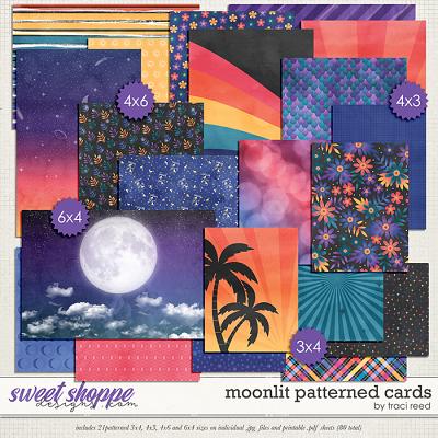 Moonlit Patterned Cards by Traci Reed