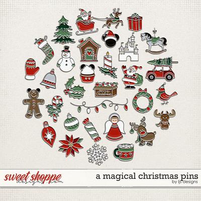 A Magical Christmas Pins by LJS Designs