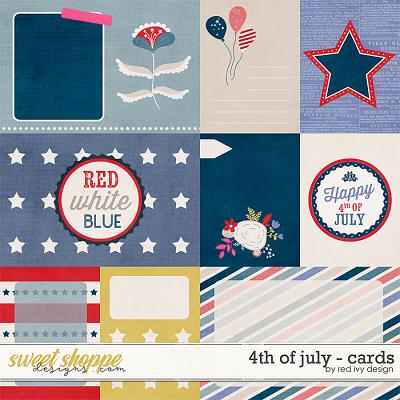 4th of July - Cards by Red Ivy Design