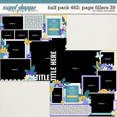 Cindy's Layered Templates - Half Pack 462: Page Fillers 39 by Cindy Schneider