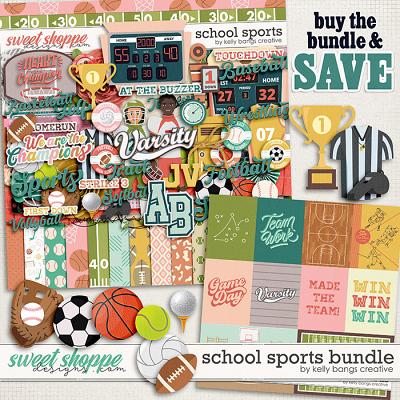 School Sports Bundle by Kelly Bangs Creative