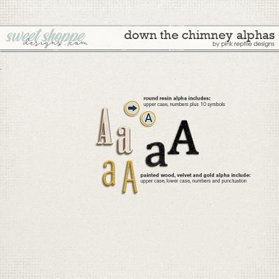 Down The Chimney Alphas by Pink Reptile Designs