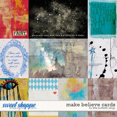Make Believe cards by Little Butterfly Wings