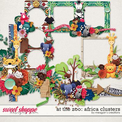 At the Zoo: Africa Clusters by Meagan's Creations