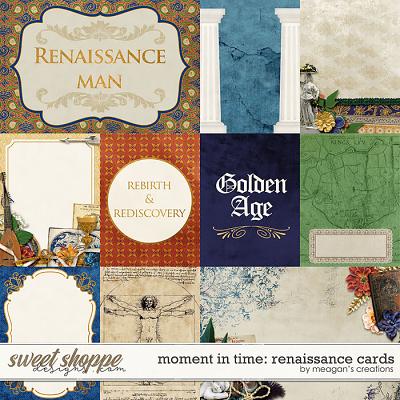 Moment in Time: Renaissance Cards by Meagan's Creations