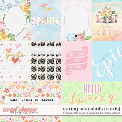 Spring Snapshots: Cards by Blagovesta Gosheva, Grace Lee and River Rose Designs