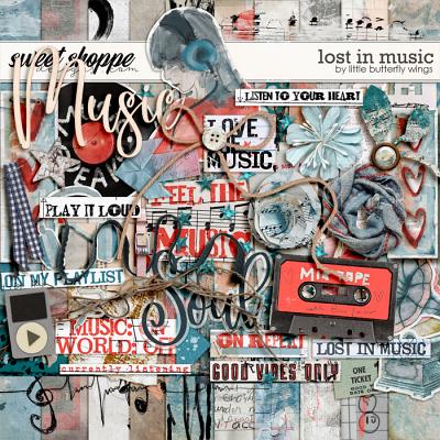 Lost in music kit by Little Butterfly Wings