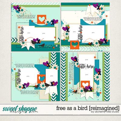 Free as a Bird [Reimagined] Layered Templates by Amber