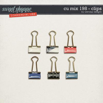 CU Mix 198 - clips by WendyP Designs 