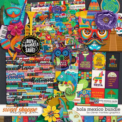 Hola Mexico Bundle by Clever Monkey Graphics