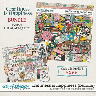 Craftiness Is Happiness Bundle Blagovesta Gosheva and Studio Basic