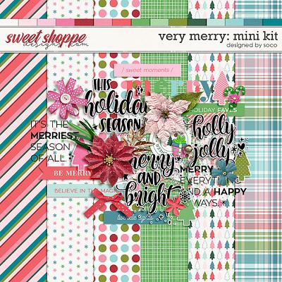 Very Merry: Mini Kit | Designed by Soco Very Merry: Mini Kit | Designed by Soco