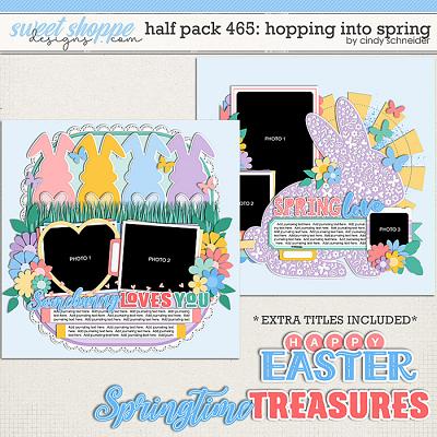 Cindy's Layered Templates - Half Pack 465: Hopping into Spring by Cindy Schneider