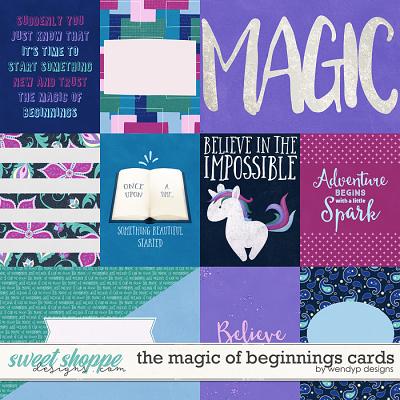 The magic of beginnings - Cards by WendyP Designs