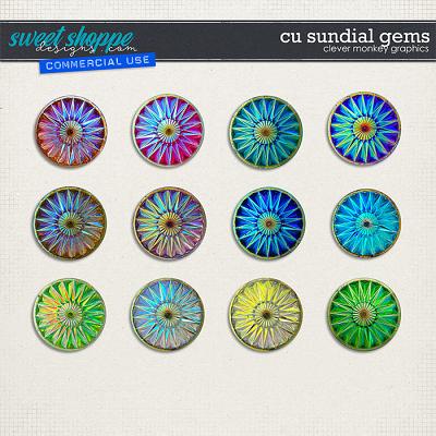 CU Sundial Gems by Clever Monkey Graphics 