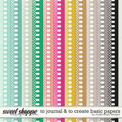 To Journal & To Create Basic Papers by Studio Basic