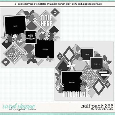 Cindy's Layered Templates - Half Pack 296 by Cindy Schneider