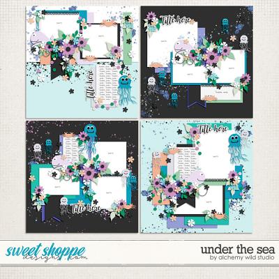 Under The Sea Layered Templates by Alchemy Wild Studio